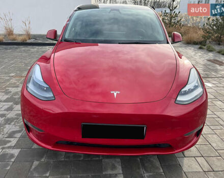 Тесла Model Y 2022 у Луцьку на Automoto.ua Червоний Тесла Model Y, об'ємом двигуна 0 л та пробігом 104 тис. км за 23999 $, фото 8 на Automoto.ua