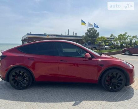 Червоний Тесла Model Y, об'ємом двигуна 0 л та пробігом 9 тис. км за 45700 $, фото 18 на Automoto.ua