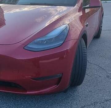 Красный Тесла Model Y, объемом двигателя 0 л и пробегом 108 тыс. км за 25500 $, фото 1 на Automoto.ua