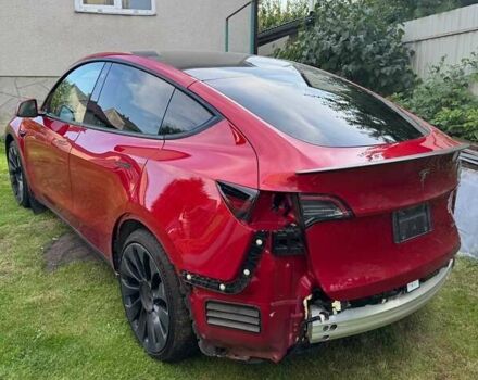 Красный Тесла Model Y, объемом двигателя 0 л и пробегом 85 тыс. км за 20500 $, фото 4 на Automoto.ua