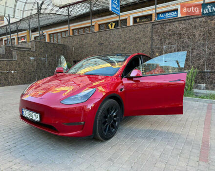 Красный Тесла Model Y, объемом двигателя 0 л и пробегом 72 тыс. км за 27000 $, фото 2 на Automoto.ua