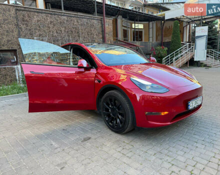 Красный Тесла Model Y, объемом двигателя 0 л и пробегом 72 тыс. км за 27000 $, фото 3 на Automoto.ua