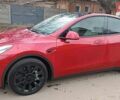 Красный Тесла Model Y, объемом двигателя 0 л и пробегом 51 тыс. км за 27500 $, фото 1 на Automoto.ua
