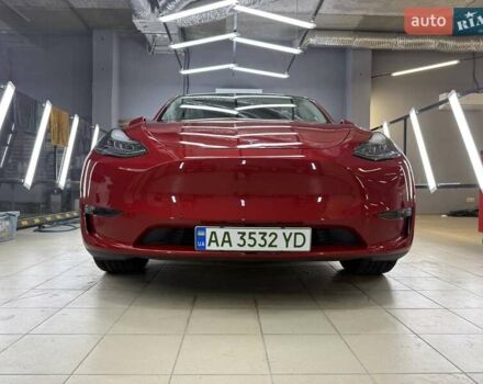 Красный Тесла Model Y, объемом двигателя 0 л и пробегом 37 тыс. км за 31999 $, фото 5 на Automoto.ua