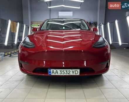 Красный Тесла Model Y, объемом двигателя 0 л и пробегом 37 тыс. км за 31999 $, фото 4 на Automoto.ua