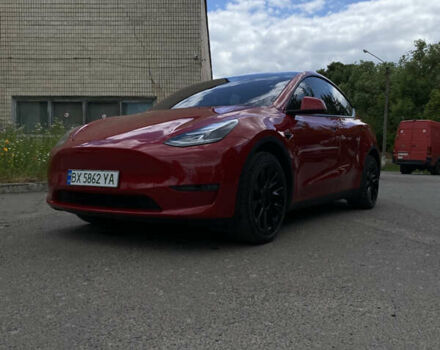 Красный Тесла Model Y, объемом двигателя 0 л и пробегом 69 тыс. км за 26000 $, фото 13 на Automoto.ua