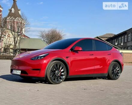 Червоний Тесла Model Y, об'ємом двигуна 0 л та пробігом 9 тис. км за 43000 $, фото 20 на Automoto.ua