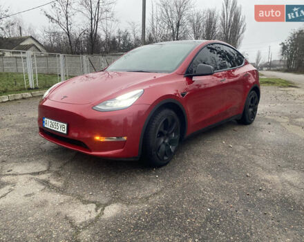 Красный Тесла Model Y, объемом двигателя 0 л и пробегом 70 тыс. км за 27300 $, фото 21 на Automoto.ua