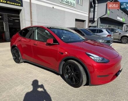 Красный Тесла Model Y, объемом двигателя 0 л и пробегом 37 тыс. км за 31999 $, фото 1 на Automoto.ua