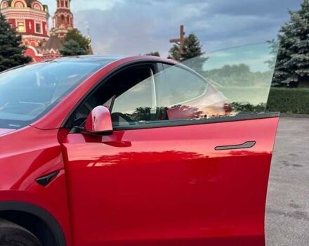 Красный Тесла Model Y, объемом двигателя 0 л и пробегом 32 тыс. км за 26900 $, фото 16 на Automoto.ua