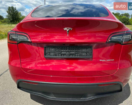 Красный Тесла Model Y, объемом двигателя 0 л и пробегом 54 тыс. км за 27500 $, фото 6 на Automoto.ua