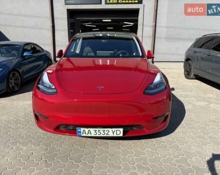 Красный Тесла Model Y, объемом двигателя 0 л и пробегом 37 тыс. км за 31999 $, фото 3 на Automoto.ua