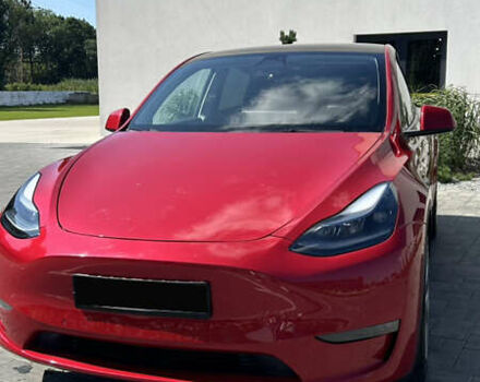 Тесла Model Y 2022 у Луцьку на Automoto.ua Червоний Тесла Model Y, об'ємом двигуна 0 л та пробігом 104 тис. км за 23999 $, фото 3 на Automoto.ua