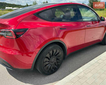 Красный Тесла Model Y, объемом двигателя 0 л и пробегом 54 тыс. км за 27500 $, фото 5 на Automoto.ua