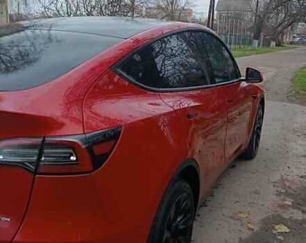 Красный Тесла Model Y, объемом двигателя 0 л и пробегом 51 тыс. км за 27500 $, фото 4 на Automoto.ua