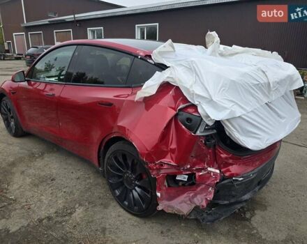 Тесла Model Y 2022 в Костополе на Automoto.ua Красный Тесла Model Y, объемом двигателя 0 л и пробегом 129 тыс. км за 17500 $, фото 20 на Automoto.ua