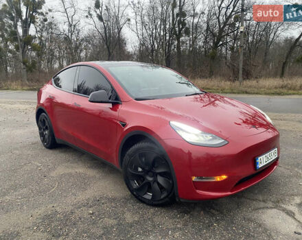 Красный Тесла Model Y, объемом двигателя 0 л и пробегом 70 тыс. км за 27300 $, фото 2 на Automoto.ua