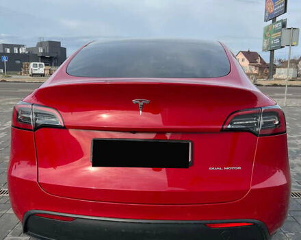 Тесла Model Y 2022 у Луцьку на Automoto.ua Червоний Тесла Model Y, об'ємом двигуна 0 л та пробігом 104 тис. км за 23999 $, фото 9 на Automoto.ua