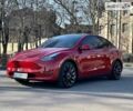 Красный Тесла Model Y, объемом двигателя 0 л и пробегом 9 тыс. км за 43000 $, фото 1 на Automoto.ua