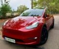 Красный Тесла Model Y, объемом двигателя 0 л и пробегом 57 тыс. км за 27000 $, фото 1 на Automoto.ua