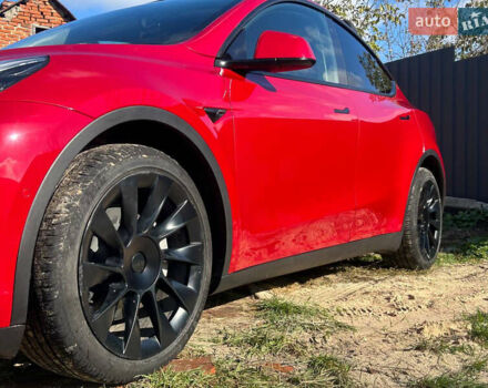 Красный Тесла Model Y, объемом двигателя 0 л и пробегом 44 тыс. км за 24400 $, фото 30 на Automoto.ua