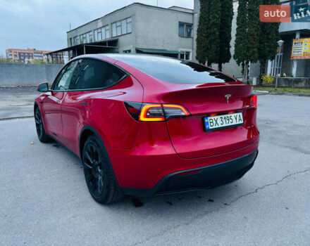 Красный Тесла Model Y, объемом двигателя 0 л и пробегом 78 тыс. км за 24000 $, фото 7 на Automoto.ua