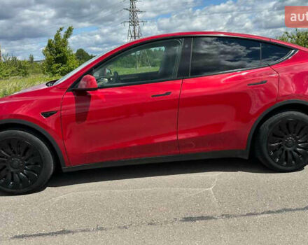 Красный Тесла Model Y, объемом двигателя 0 л и пробегом 54 тыс. км за 27500 $, фото 8 на Automoto.ua