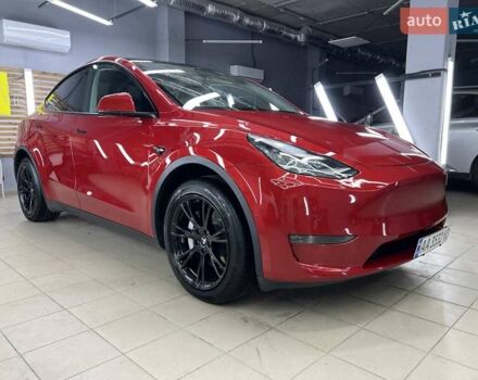 Красный Тесла Model Y, объемом двигателя 0 л и пробегом 37 тыс. км за 31999 $, фото 6 на Automoto.ua