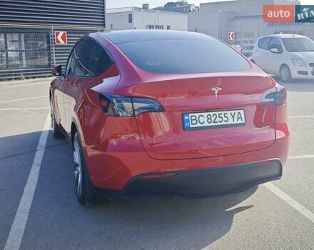 Красный Тесла Model Y, объемом двигателя 0 л и пробегом 54 тыс. км за 27800 $, фото 9 на Automoto.ua