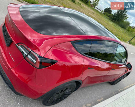 Красный Тесла Model Y, объемом двигателя 0 л и пробегом 54 тыс. км за 27500 $, фото 9 на Automoto.ua