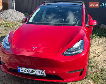 Красный Тесла Model Y, объемом двигателя 0 л и пробегом 44 тыс. км за 24400 $, фото 29 на Automoto.ua