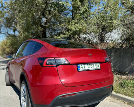 Красный Тесла Model Y, объемом двигателя 0 л и пробегом 17 тыс. км за 30000 $, фото 1 на Automoto.ua