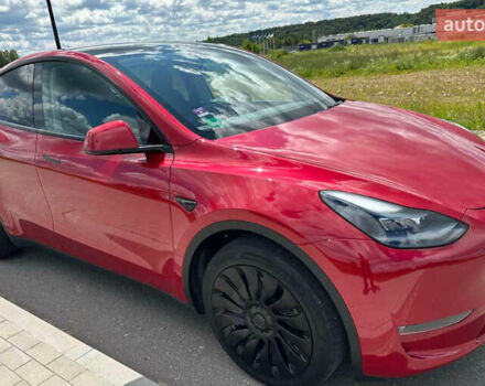 Красный Тесла Model Y, объемом двигателя 0 л и пробегом 54 тыс. км за 27500 $, фото 4 на Automoto.ua