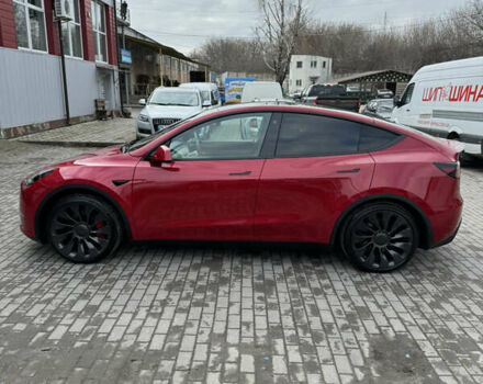 Красный Тесла Model Y, объемом двигателя 0 л и пробегом 50 тыс. км за 34999 $, фото 4 на Automoto.ua