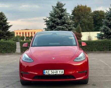 Красный Тесла Model Y, объемом двигателя 0 л и пробегом 32 тыс. км за 26900 $, фото 2 на Automoto.ua