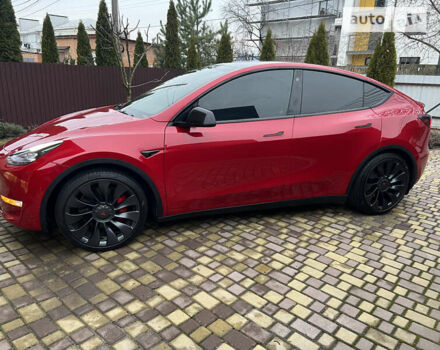 Червоний Тесла Model Y, об'ємом двигуна 0 л та пробігом 17 тис. км за 41500 $, фото 63 на Automoto.ua