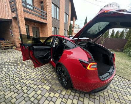Красный Тесла Model Y, объемом двигателя 0 л и пробегом 17 тыс. км за 41500 $, фото 26 на Automoto.ua
