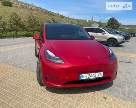 Червоний Тесла Model Y, об'ємом двигуна 0 л та пробігом 9 тис. км за 45700 $, фото 4 на Automoto.ua