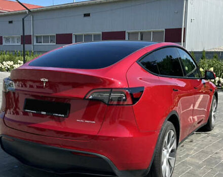 Тесла Model Y 2022 у Луцьку на Automoto.ua Червоний Тесла Model Y, об'ємом двигуна 0 л та пробігом 104 тис. км за 23999 $, фото 16 на Automoto.ua