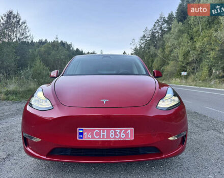 Красный Тесла Model Y, объемом двигателя 0 л и пробегом 40 тыс. км за 29999 $, фото 1 на Automoto.ua