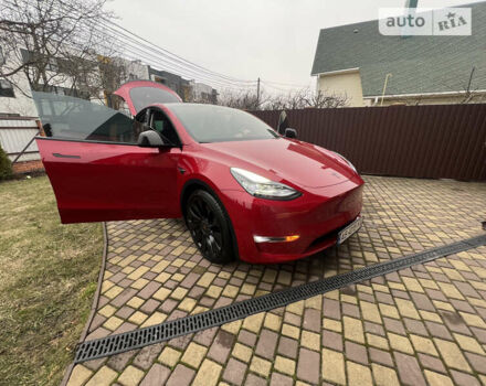 Червоний Тесла Model Y, об'ємом двигуна 0 л та пробігом 17 тис. км за 41500 $, фото 11 на Automoto.ua