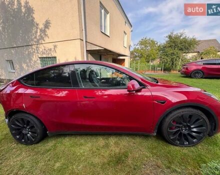 Красный Тесла Model Y, объемом двигателя 0 л и пробегом 85 тыс. км за 20500 $, фото 2 на Automoto.ua
