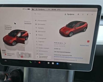 Тесла Model Y 2023 в Виннице на Automoto.ua Красный Тесла Model Y, объемом двигателя 0 л и пробегом 27 тыс. км за 31500 $, фото 1 на Automoto.ua