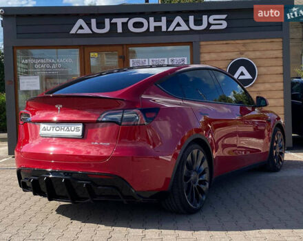 Красный Тесла Model Y, объемом двигателя 0 л и пробегом 24 тыс. км за 34999 $, фото 5 на Automoto.ua