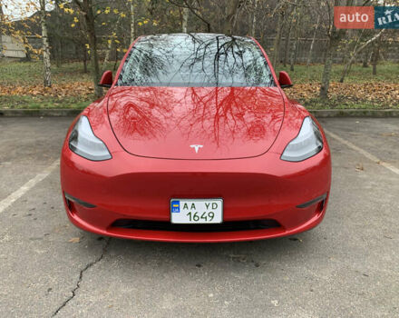 Червоний Тесла Model Y, об'ємом двигуна 0 л та пробігом 21 тис. км за 26900 $, фото 7 на Automoto.ua