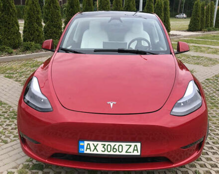 Красный Тесла Model Y, объемом двигателя 0 л и пробегом 6 тыс. км за 33300 $, фото 2 на Automoto.ua