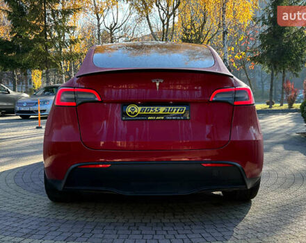 Красный Тесла Model Y, объемом двигателя 0 л и пробегом 26 тыс. км за 29800 $, фото 5 на Automoto.ua