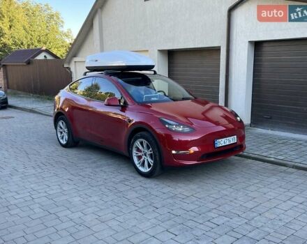 Красный Тесла Model Y, объемом двигателя 0 л и пробегом 46 тыс. км за 28888 $, фото 4 на Automoto.ua