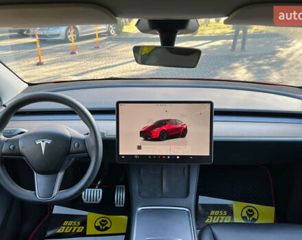 Красный Тесла Model Y, объемом двигателя 0 л и пробегом 26 тыс. км за 29800 $, фото 13 на Automoto.ua