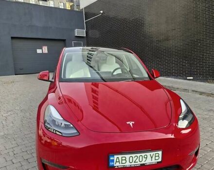 Тесла Model Y 2023 в Виннице на Automoto.ua Красный Тесла Model Y, объемом двигателя 0 л и пробегом 27 тыс. км за 31500 $, фото 14 на Automoto.ua